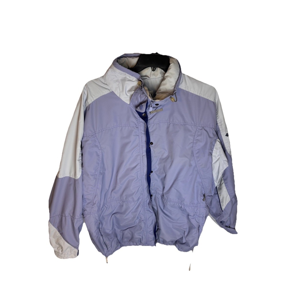 Columbia Core Interchange Women's Blue Coat Jacket 2 in 1 Size 2X NO LINER